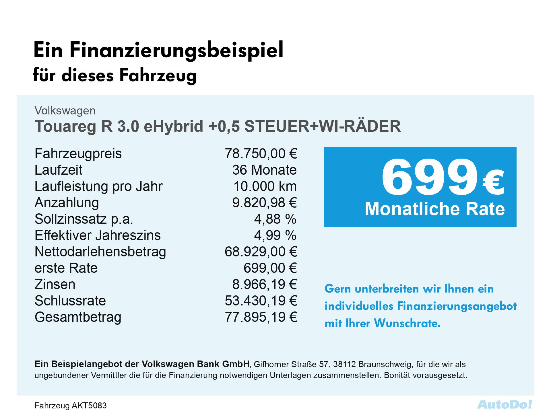 Touareg R 3.0 eHybrid +0,5 STEUER+WI-RÄDER
