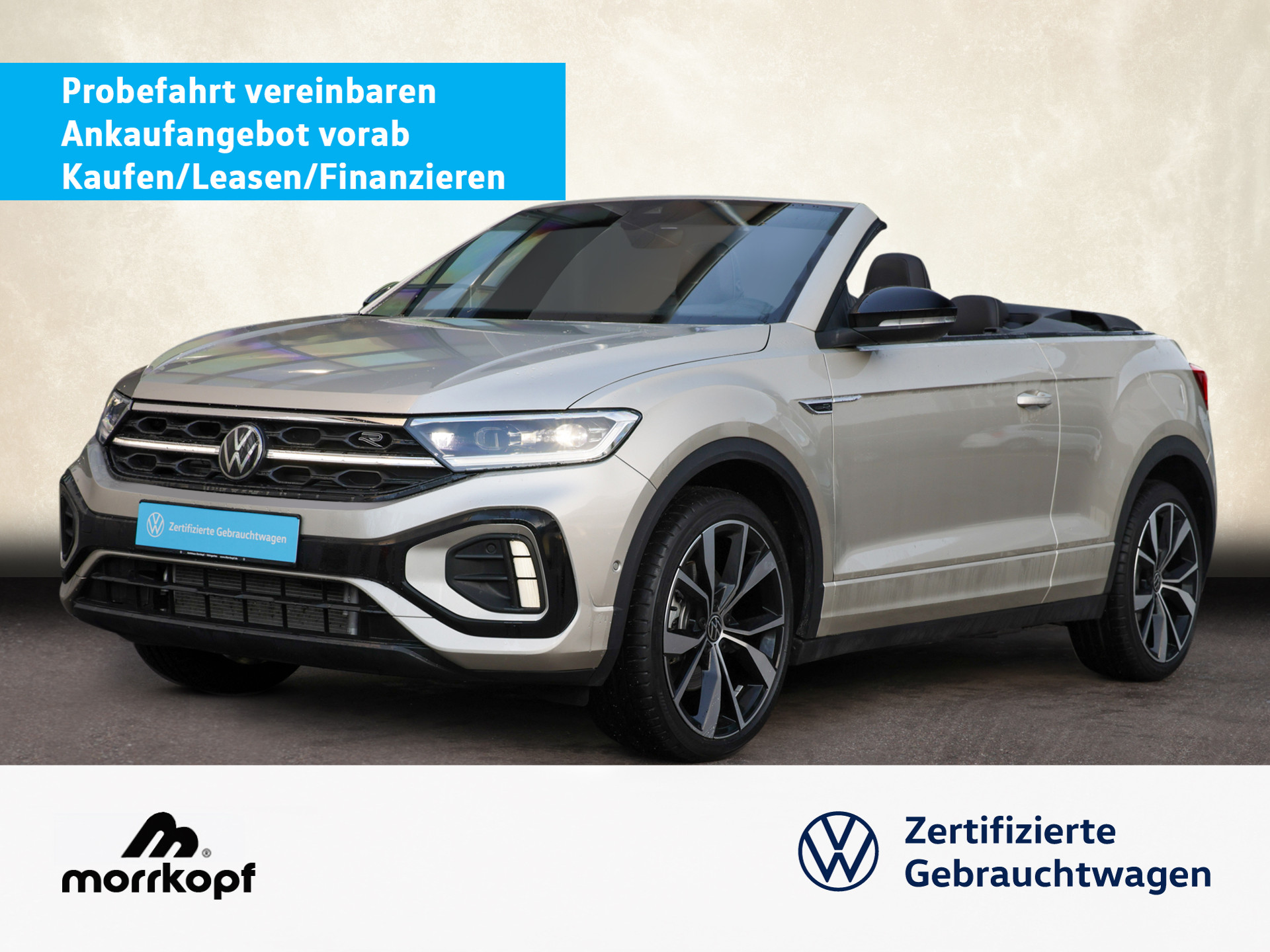 T-Roc Cabriolet 1.5TSI R-LINE +AHK+KAMERA+