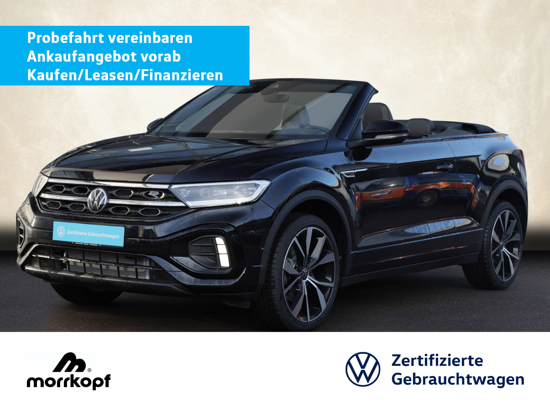 T-Roc Cabriolet 1.5TSI DSG R-LINE+BLACK+