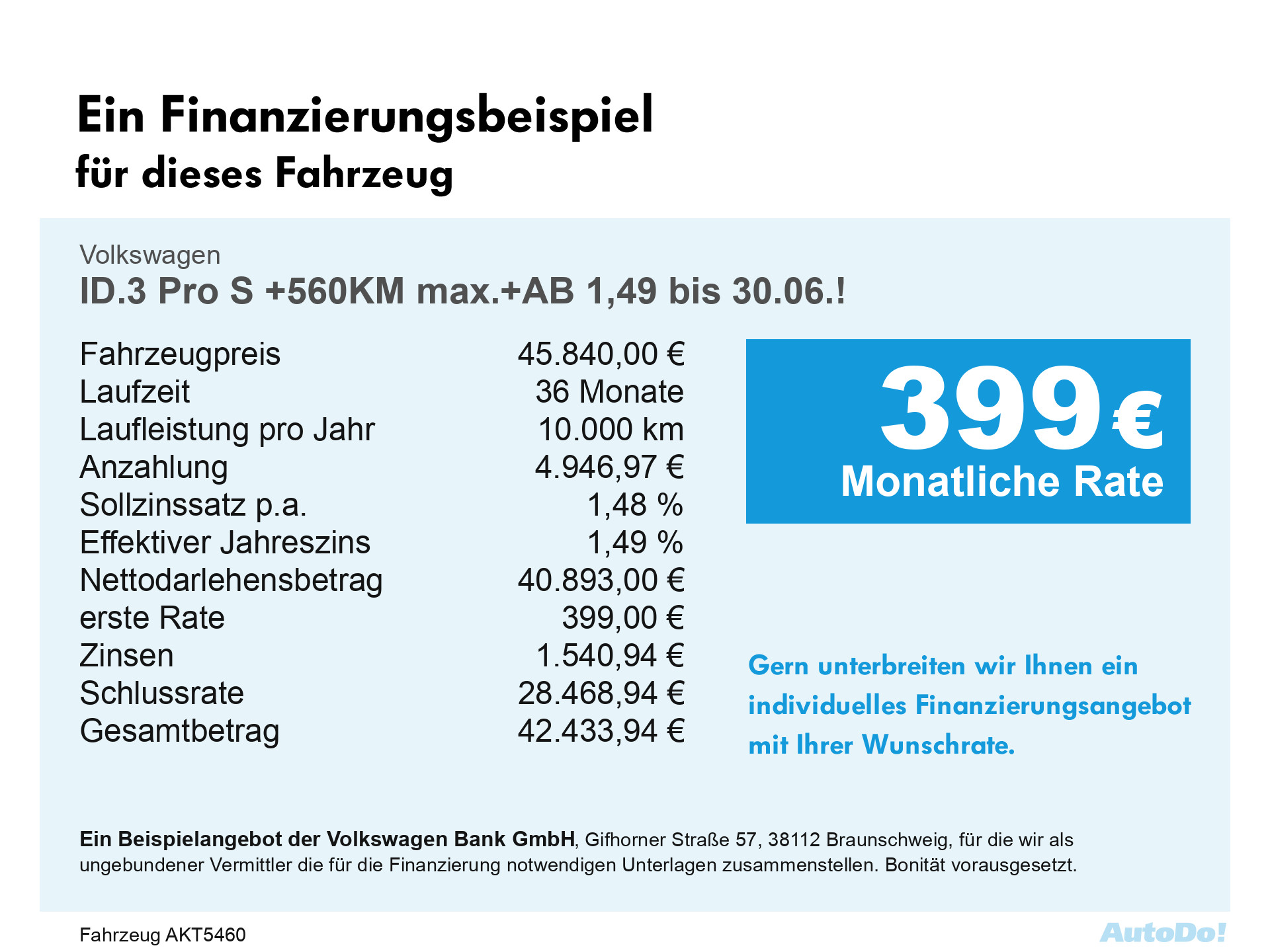 ID.3 Pro S +560KM max.+AB 1,49 bis 30.06.!