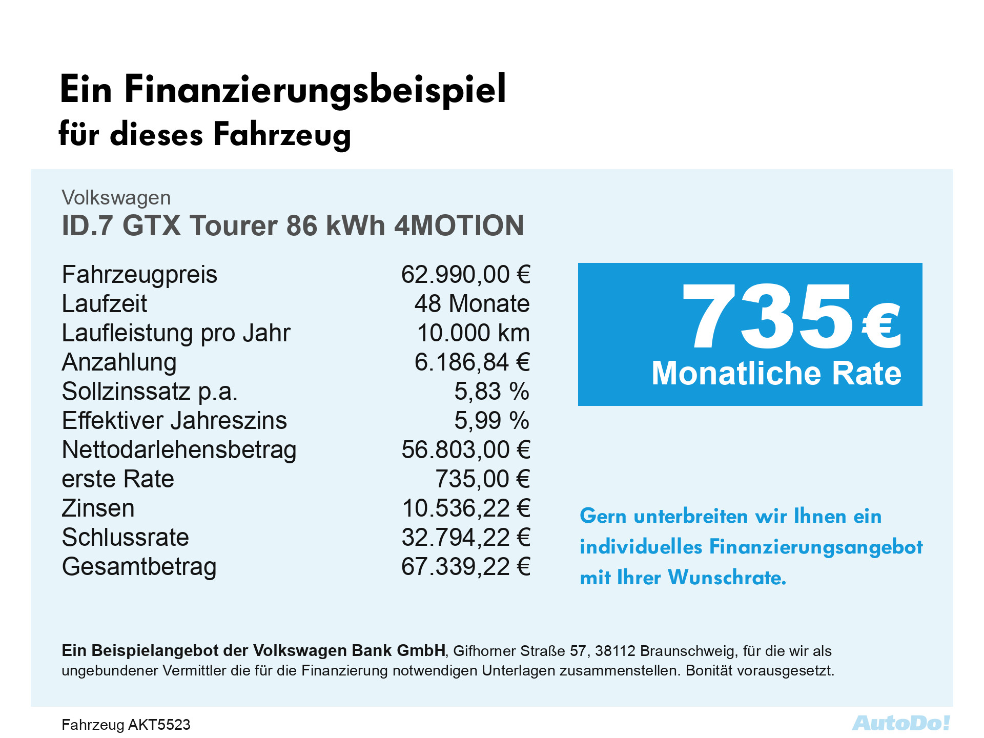 ID.7 GTX Tourer 86 kWh 4MOTION
