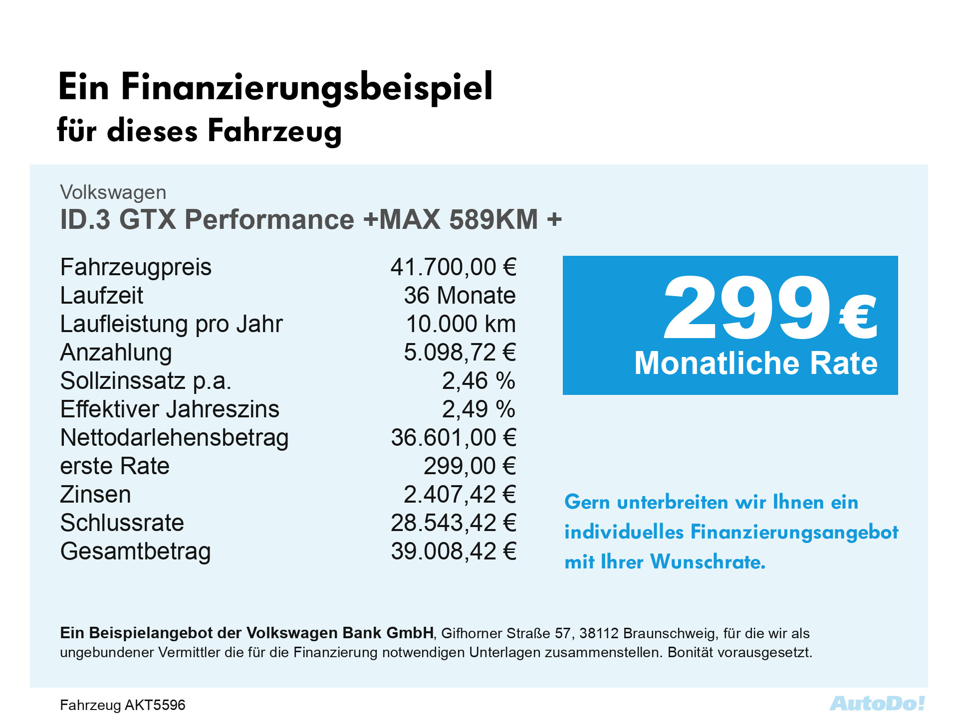 ID.3 GTX Performance +MAX 589KM +