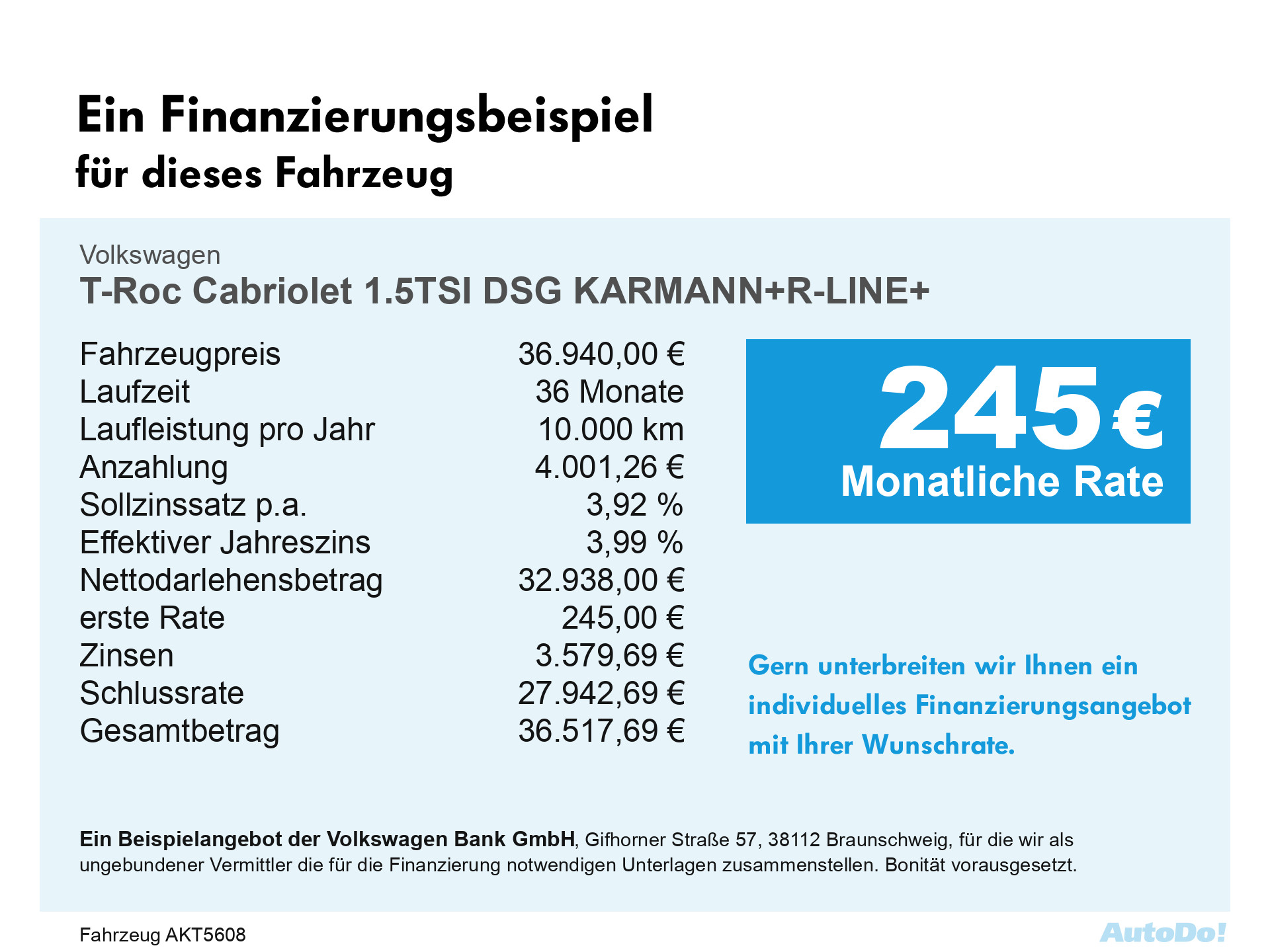 T-Roc Cabriolet 1.5TSI DSG KARMANN+R-LINE+