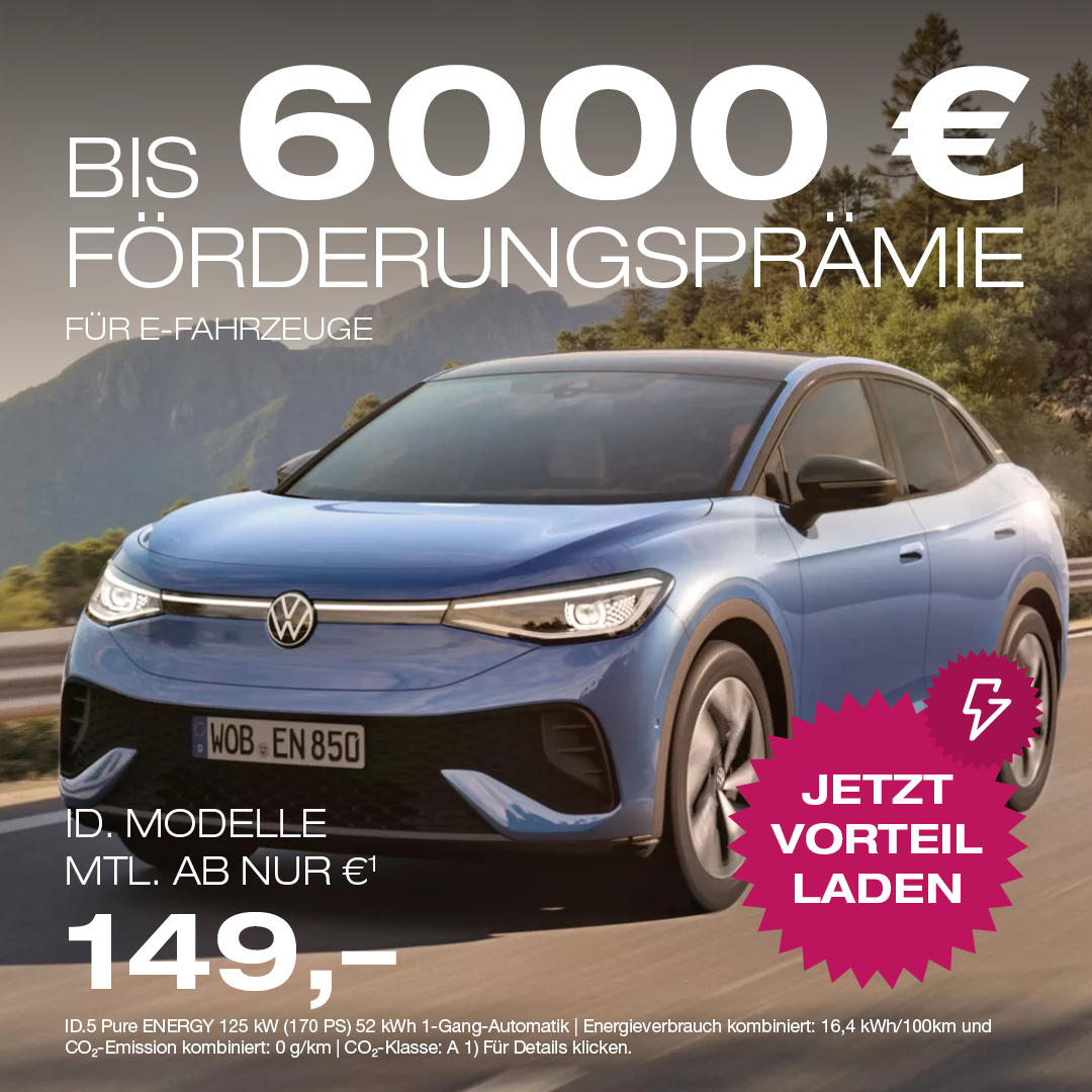 BEITRAG Elektro Förderprämie VW