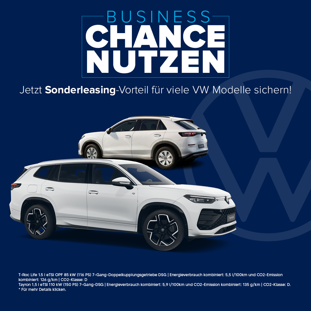 Volkswagen Gewerbeleasing