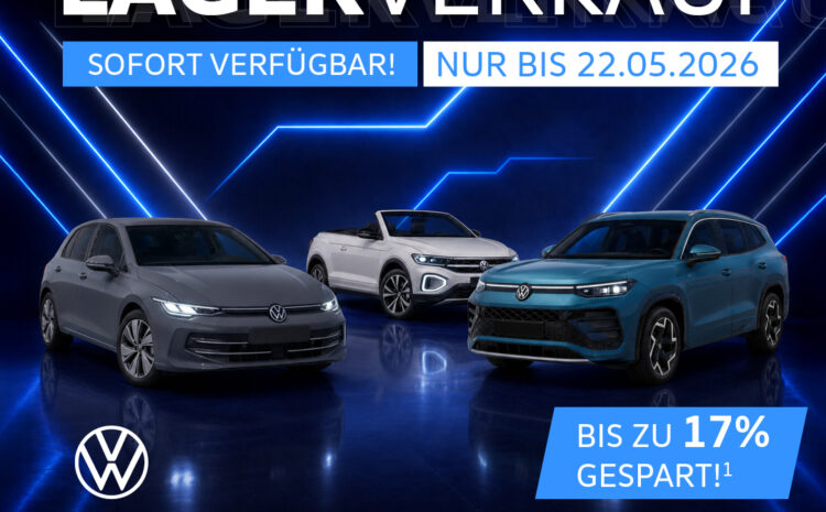  VW Lagerabverkauf