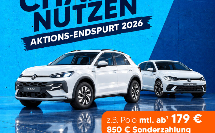  VW Sonderleasing Aktion